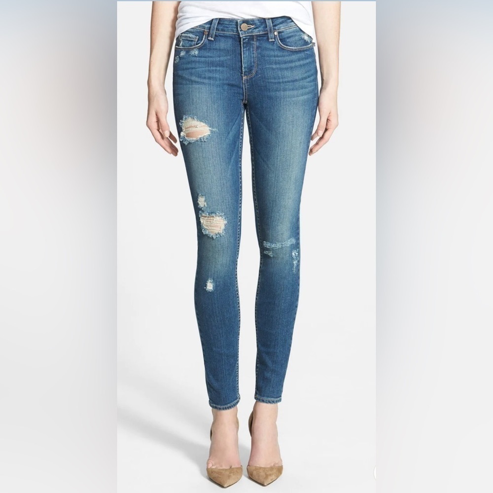 Paige Premium Denim - Verdugo Ultra Skinny in Danica Destroyed size 27